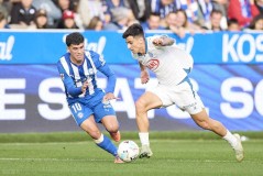 2-1，西甲第12掀翻西甲第5，终结2轮不胜，31岁巴萨旧将利剑出鞘